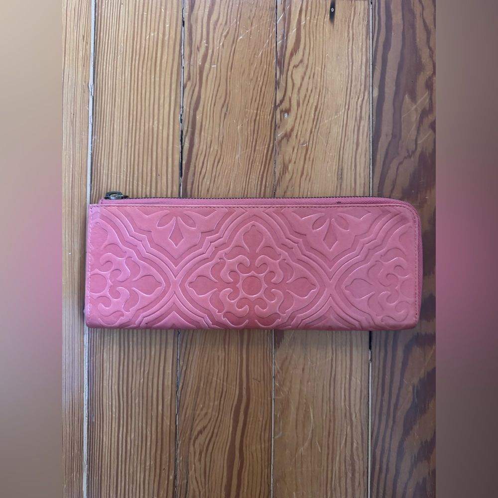HOBO Embossed Clutch/Wristlet